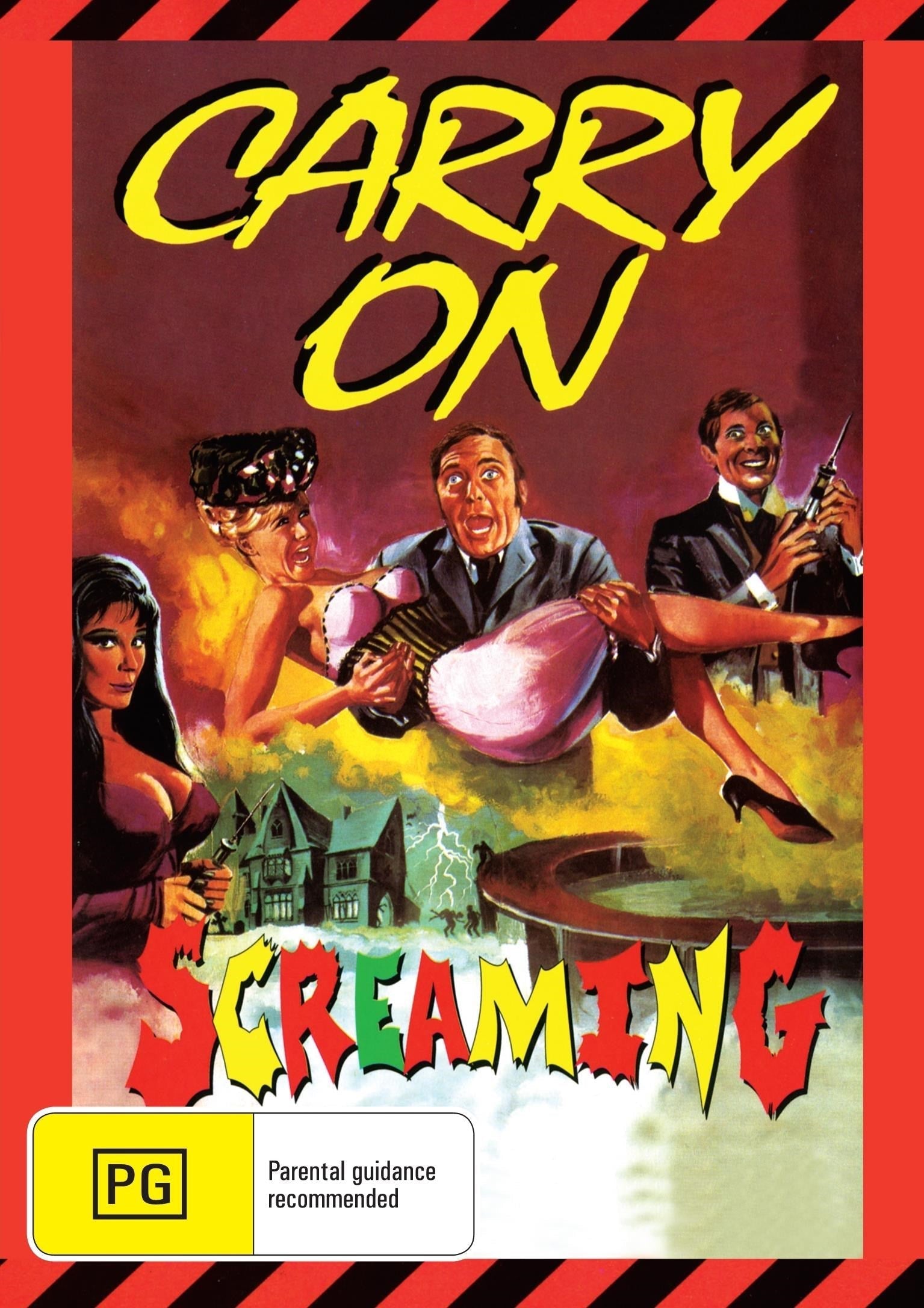 Carry on Screaming! DVD featuring Kenneth Williams and Jim Dale, horror comedy film from the Carry On series.
