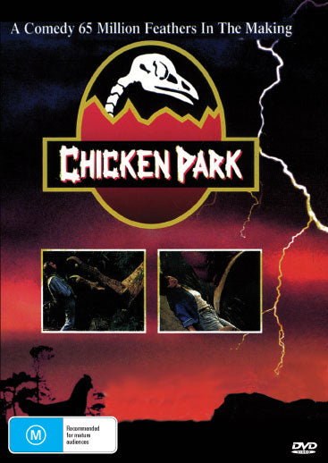 Chicken Park on DVD, comedy film with Jerry Calà and Demetra Hampton, featuring vibrant DVD cover art.