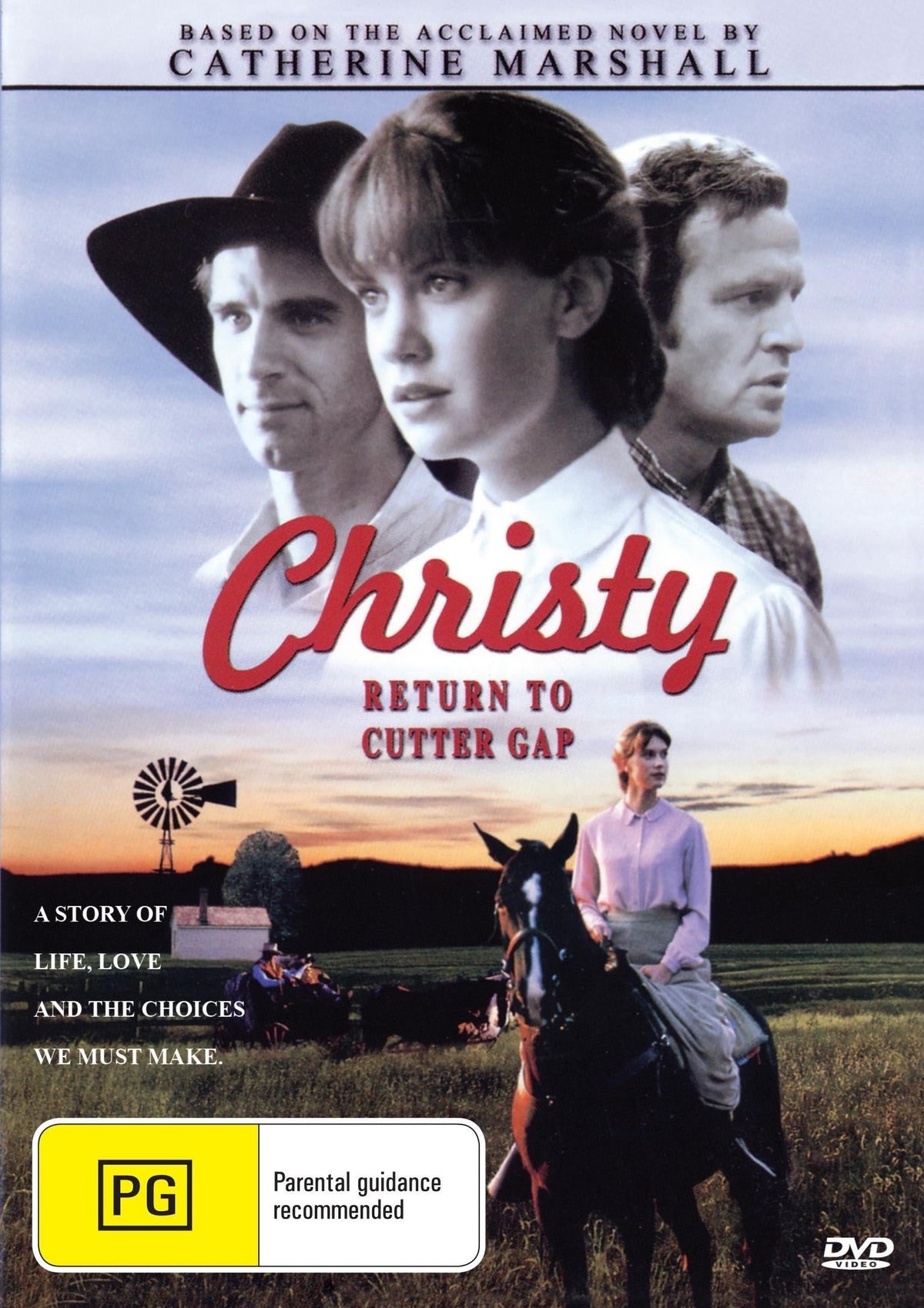 DVD of Christy Return To Cutter Gap drama featuring Lauren Lee Smith and Stewart Finlay-McLennan, from Rare and Collectible DVDs.