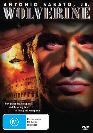 DVD cover of "Code Name: Wolverine" TV movie starring Antonio Sabato Jr. and Traci Lind, from Rare and Collectible DVDs.