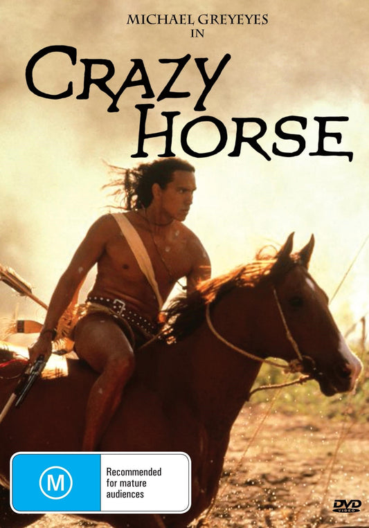 Drama DVD "Crazy Horse" featuring Michael Greyeyes and Victor Aaron, available on rareandcollectibledvds.