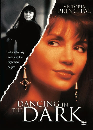DVD cover image of "Dancing In The Dark" drama featuring Victoria Principal and Nicholas Campbell, available from Rare and Collectible DVDs.