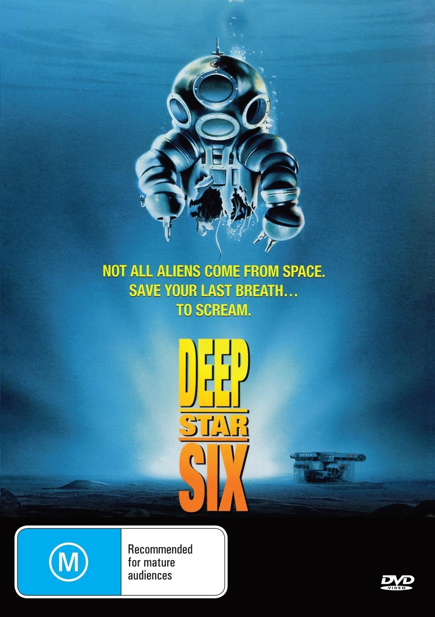 Deep Star Six DVD featuring Greg Evigan and Nancy Everhard, drama movie from Rare and Collectible DVDs.