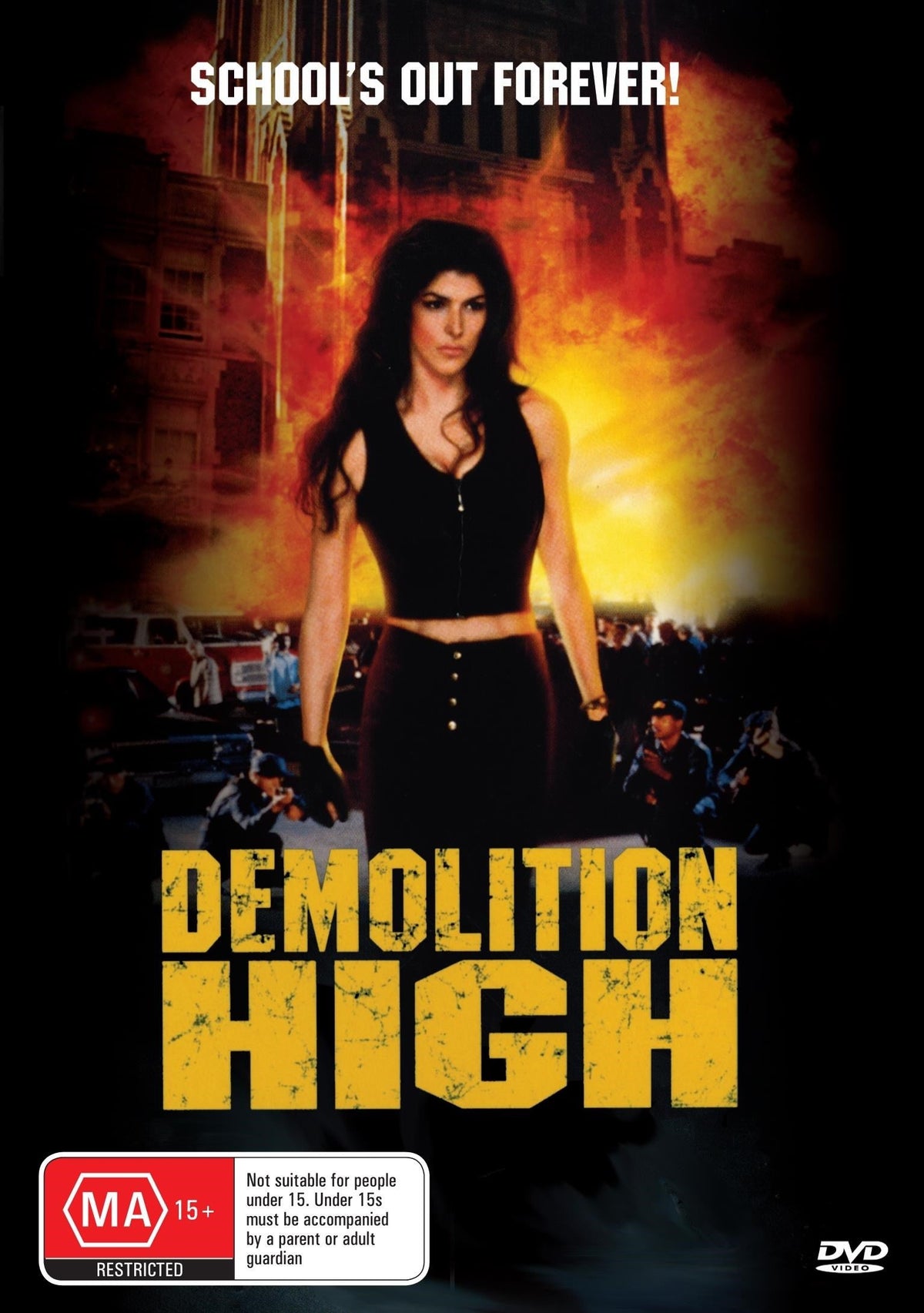 Demolition High DVD featuring Corey Haim and Alan Thicke, action movie from Rare and Collectible DVDs with variable cover images.