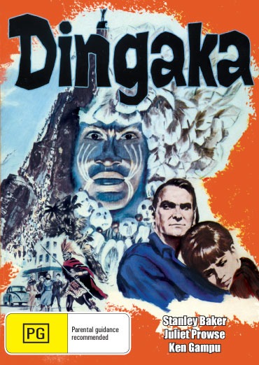 Dingaka DVD drama featuring Stanley Baker and Juliet Prowse, part of Rare and Collectible DVDs collection.
