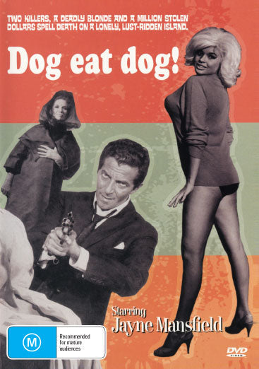 DVD of Dog Eat Dog aka When Strangers Meet featuring crime drama with Jayne Mansfield and Cameron Mitchell, from rareandcollectibledvds.
