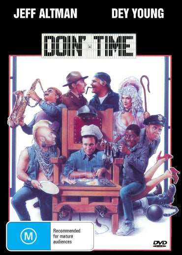 Doin' Time DVD comedy featuring Muhammad Ali and Jeff Altman, image showing the DVD cover with colorful artwork.