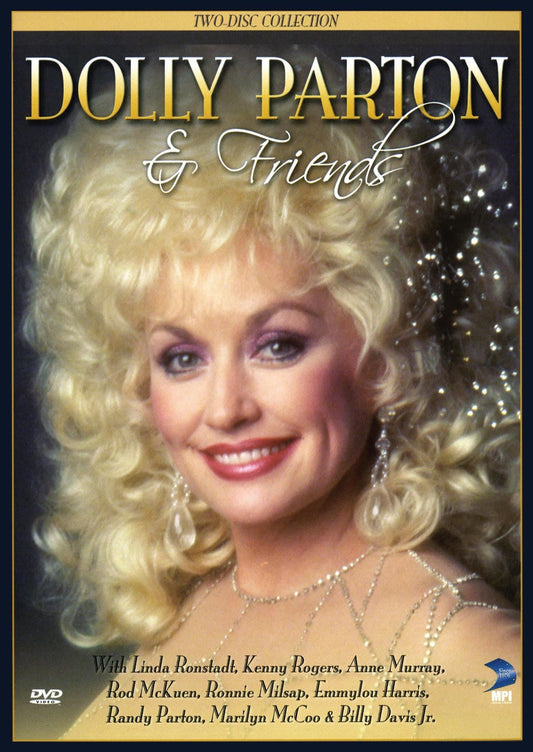 Dolly Parton and friends on DVD music collection featuring Ralph Emery, with cover art showing Dolly and guest performers.