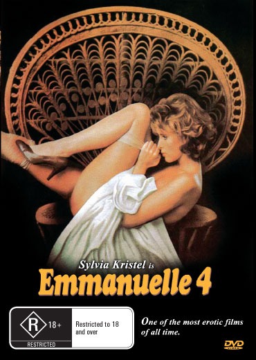 Emmanuelle 4 DVD featuring Sylvia Kristel and Mia Nygren in a drama film, part of the rareandcollectibledvds collection.
