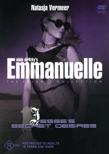 Emmanuelle Private Collection DVD featuring Jesse's Secret Desires with Natasja Vermeer and Tais Ferrari, drama film.