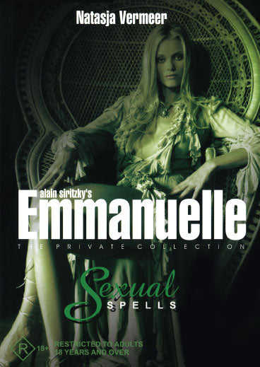 Emmanuelle Private Collection DVD featuring Sexual Spells, drama with Natasja Vermeer and Tais Ferrari, from rareandcollectibledvds.