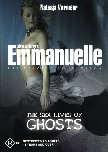 DVD cover of Emmanuelle: The Sex Lives of Ghosts with Sylvia Kristel and Alain Cuny, drama film from Rareandcollectibledvds.