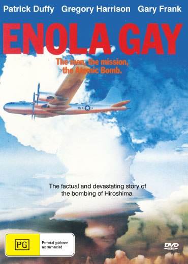 DVD cover of the drama "Enola Gay" featuring Billy Crystal and Kim Darby, from rareandcollectibledvds.