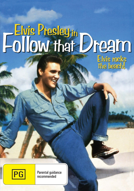 Follow That Dream DVD featuring Elvis Presley and Arthur O'Connell, drama movie, collectible film from Rare and Collectible DVDs