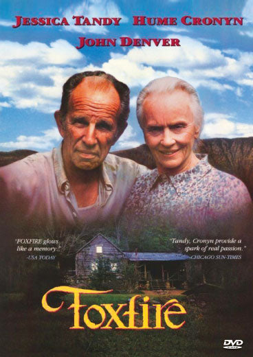 Foxfire DVD drama featuring Jessica Tandy and Hume Cronyn, captured in a collectible DVD image.