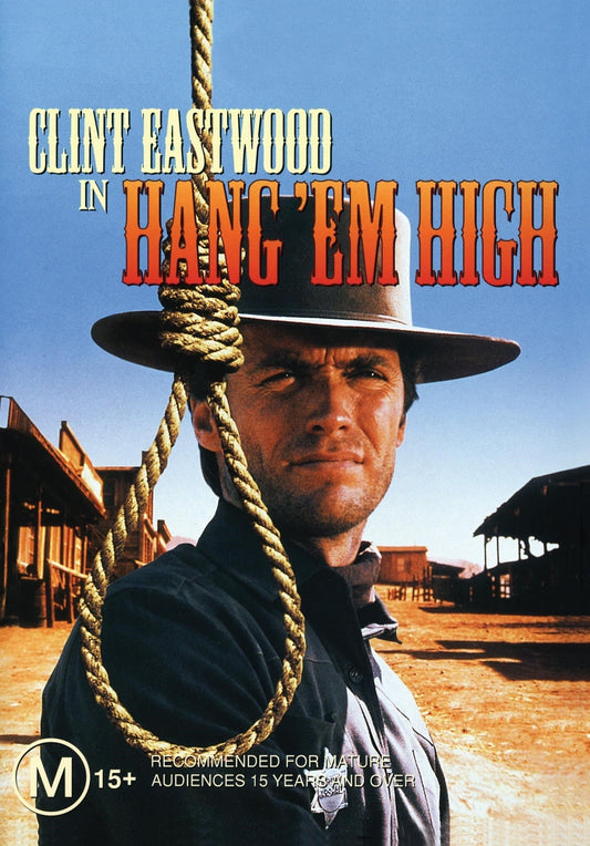 Hang 'Em High DVD featuring Clint Eastwood drama with Inger Stevens, collectible film from Rare and Collectible DVDs.