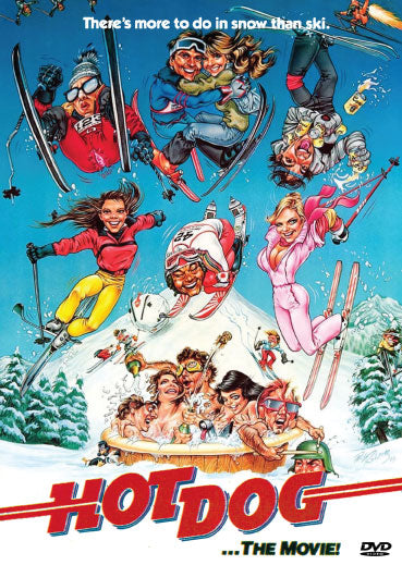 DVD of Hot Dog: The Movie featuring David Naughton and Patrick Houser, sports film, collectible e-book from rareandcollectibledvds