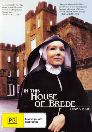 DVD cover of "In This House of Brede" featuring Diana Rigg and Pamela Brown, drama film from RareAndCollectibleDVDs