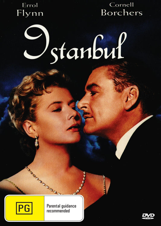 Istanbul on DVD featuring crime drama with Errol Flynn and Cornell Borchers, from Rare and Collectible DVDs.