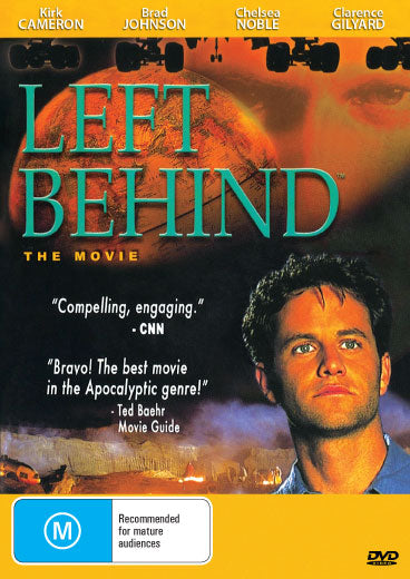 Left Behind DVD featuring Kirk Cameron and Brad Johnson, action movie with religious themes, from RareAndCollectibleDVDs