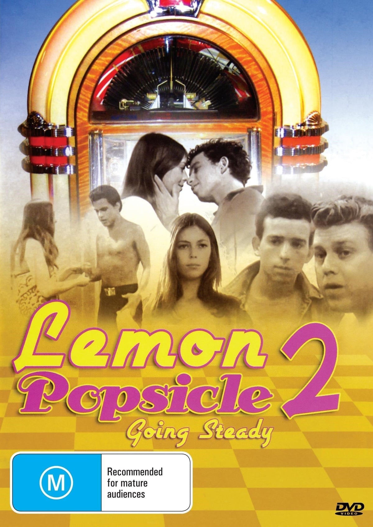 DVD cover of Lemon Popsicle 2 Going Steady comedy film featuring Yftach Katzur and Yvonne Miklosh, from rareandcollectibledvds.