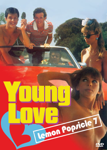 DVD of Lemon Popsicle 7: Young Love comedy with Zachi Noy and Yftach Katzur, featuring cover art from Rare and Collectible DVDs.
