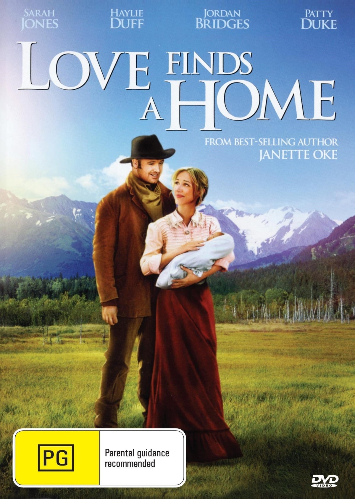Variable DVD cover for "Love Finds a Home" drama starring Sarah Jones and Haylie Duff from Rare and Collectible DVDs.