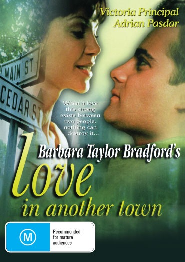 DVD of Love In Another Town featuring Victoria Principal and Adrian Pasdar, a romantic film by RareAndCollectibleDVDs.