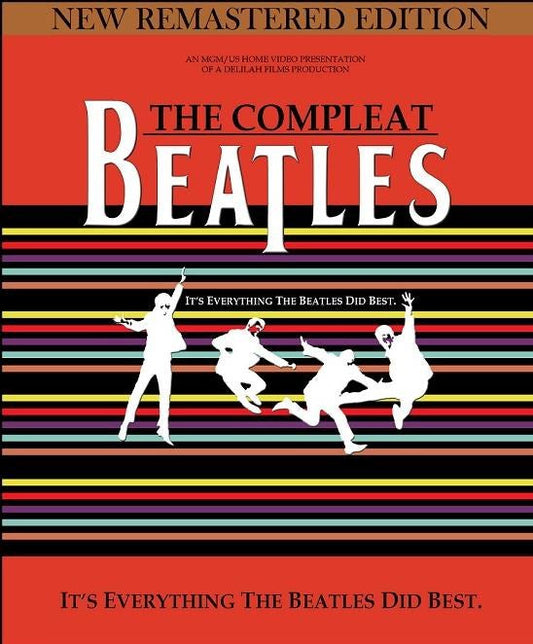 The Compleat Beatles DVD featuring documentary footage of John Lennon and Paul McCartney, part of Rareandcollectibledvds collection.