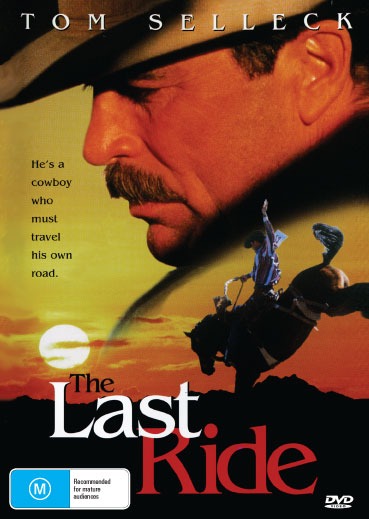 DVD cover of "The Last Ride" aka "Ruby Jean and Joe" featuring Tom Selleck and Rebekah Johnson, drama film, released by rareandcollectibledvds.