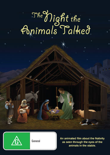 DVD cover of The Night The Animals Talked featuring Frank Porretta and Joe Silver, from rareandcollectibledvds.