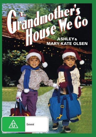 DVD of "To Grandmother's House We Go" featuring Ashley and Mary-Kate Olsen, from RareandCollectibleDVDs.