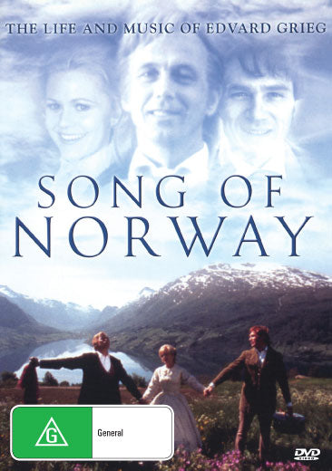 DVD cover of Song of Norway musical featuring Florence Henderson and Toralv Maurstad from Rare and Collectible DVDs.