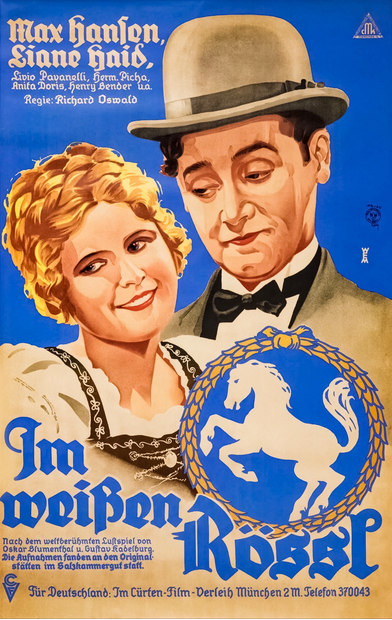 DVD cover of The White Horse Inn musical featuring Christl Mardayn and Hermann Thimig, from Timeless Classic DVD collection.