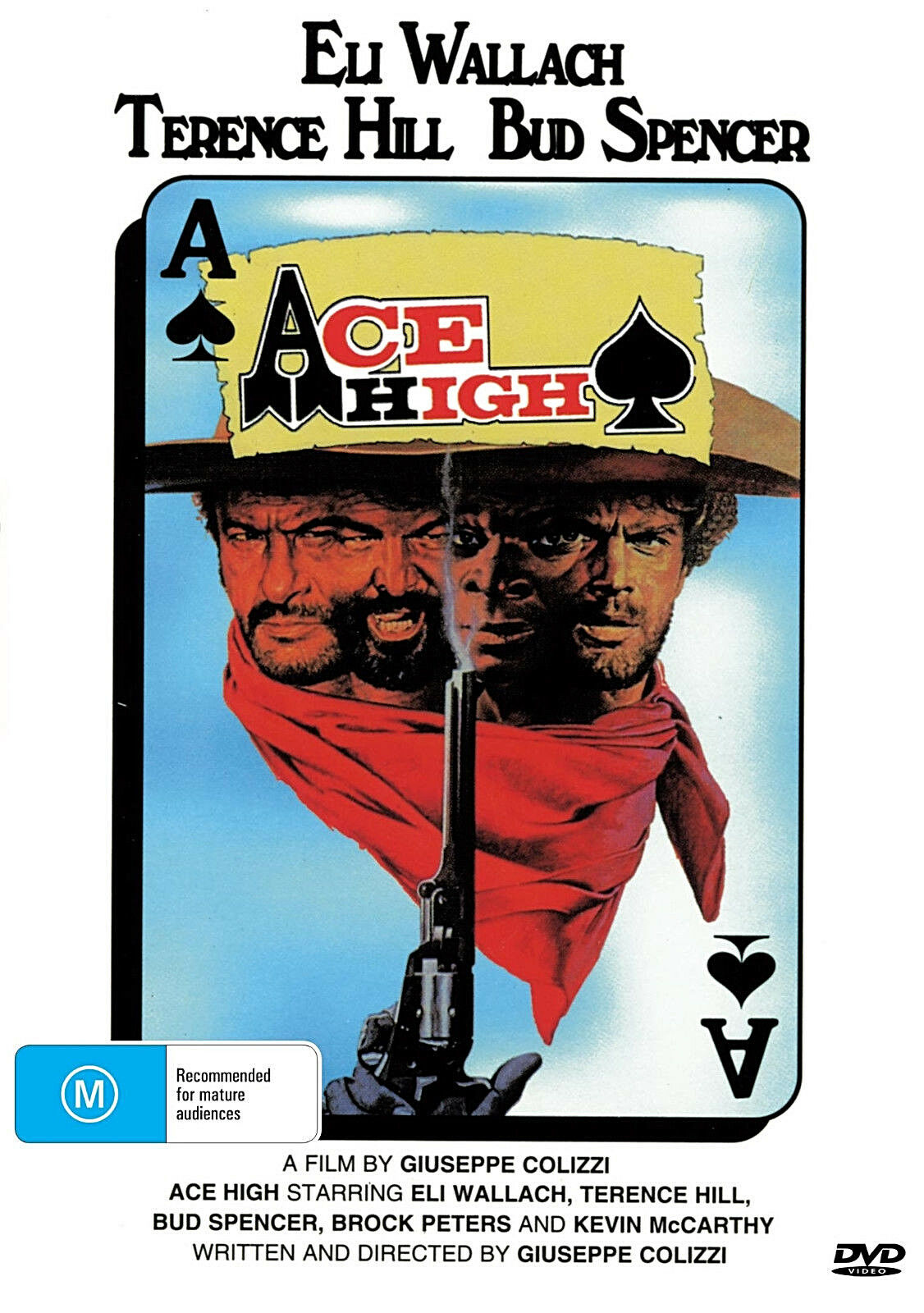 Ace High DVD comedy movie featuring Terence Hill and Bud Spencer, classic Western film from Timeless Classic DVD collection.