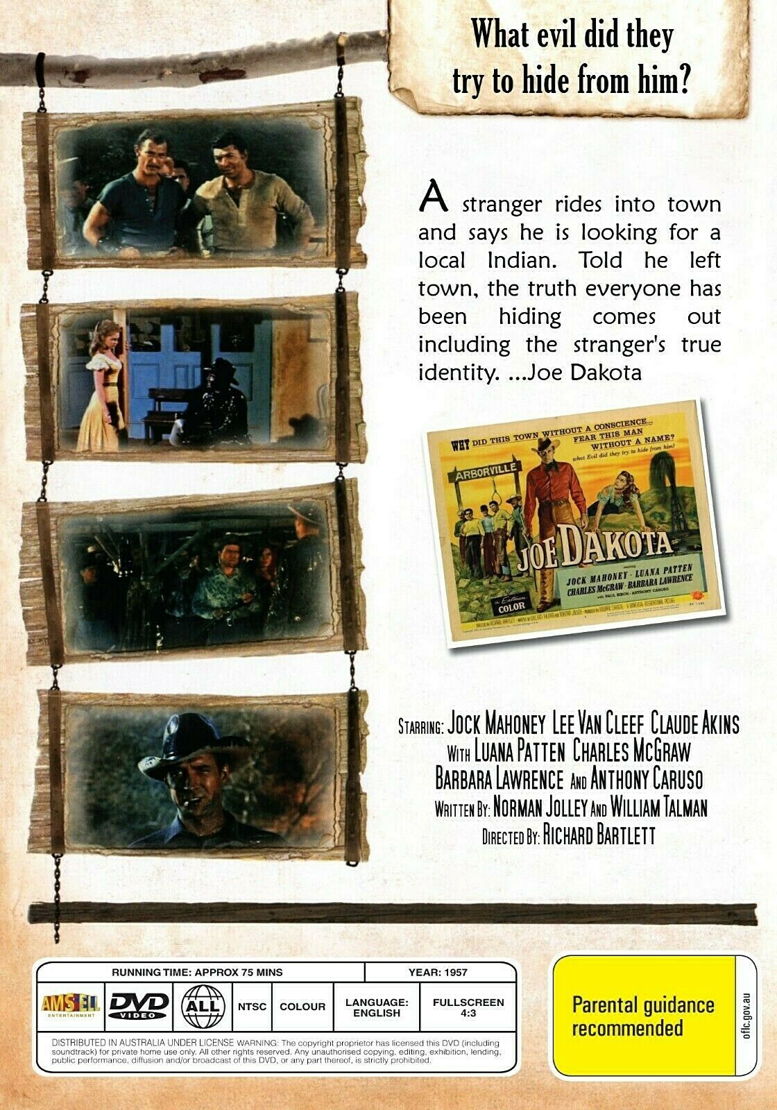 Joe Dakota Western DVD featuring Jock Mahoney and Luana Patten, part of Timeless Classic DVD collection.
