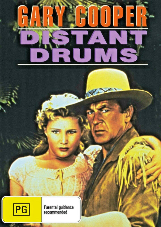 Distant Drums DVD featuring Gary Cooper and Mari Aldon, a classic drama movie from Timeless Classic DVD collection.