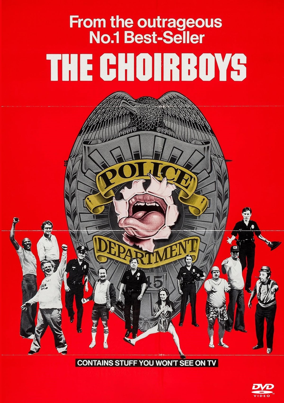 DVD cover of The Choirboys comedy movie featuring Charles Durning and Louis Gossett Jr., from Timeless Classic DVD collection.